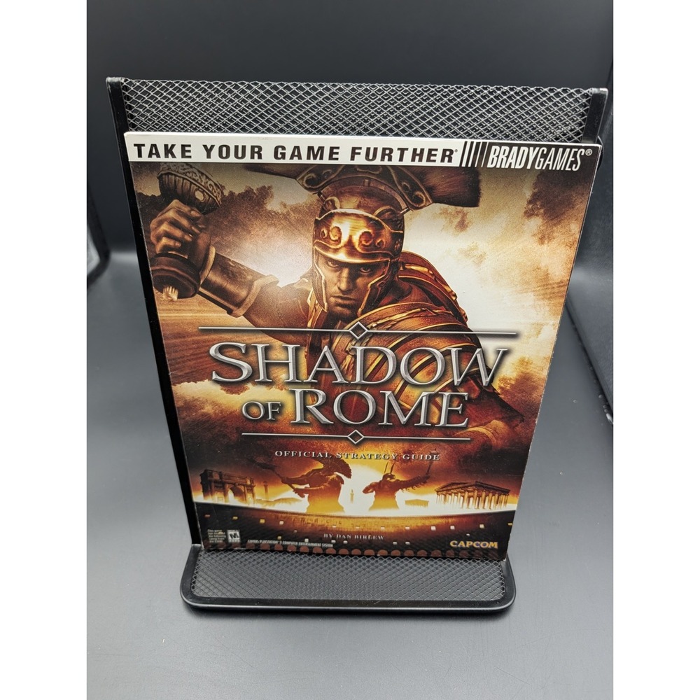 Shadow Of Rome BradyGames Ps2 Official Game Strategy Guide